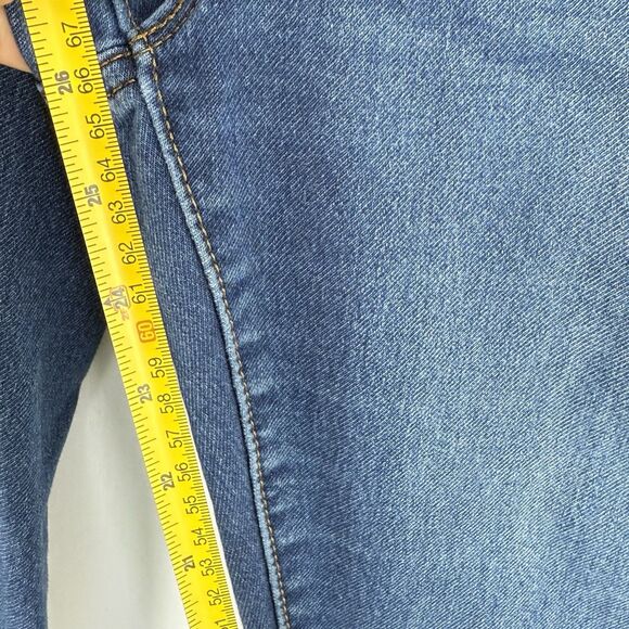 Wonder Nation Jeans Girl Size 12 Plus Skinny Adjustable Waist Denim Blue - Picture 16 of 16